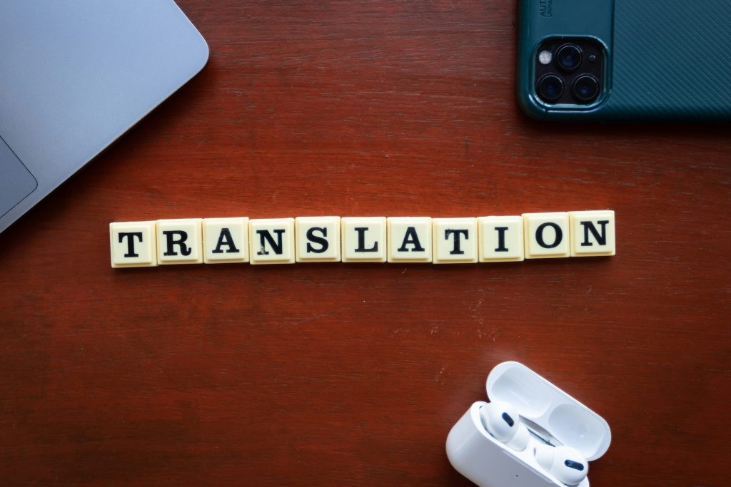 Scrabble word "translation"
